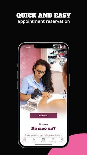 Android application Marri Nails screenshort