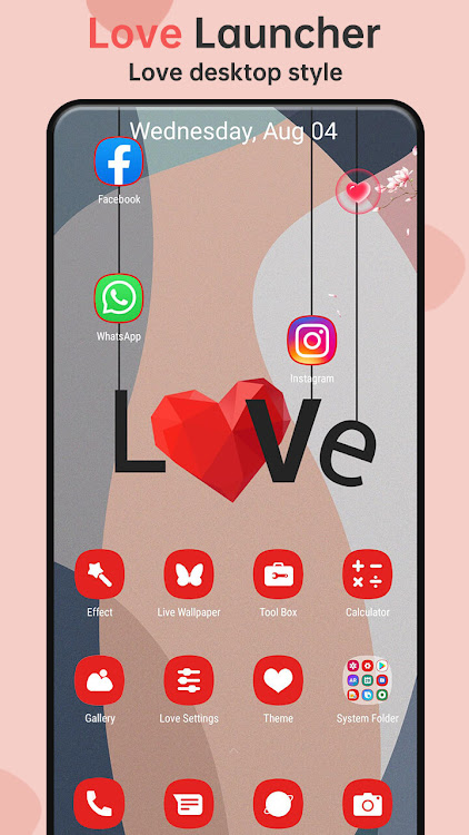 Love Launcher: lovely launcher - 4.3.3 - (Android)