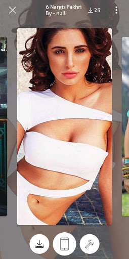 Android application Indian Actress Wallpapers screenshort