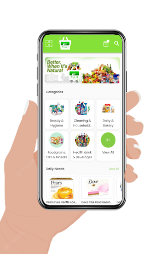 Merry Mart : Online Grocery Screen 2