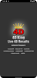4D King Live 4D Results