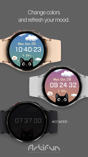 artifun.atscat5.watchface screenshot 2