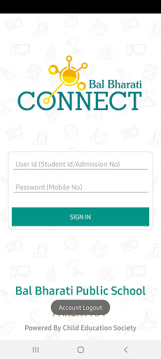 Android application BBPS PARENT APP screenshort