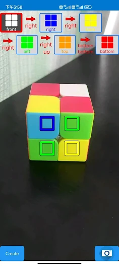 3DRubiksCube Camera Solver 2x - Screenshot 1