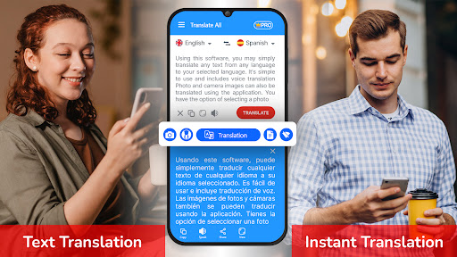 Android application Camera Voice & Text Translator screenshort