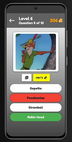 Guess Cartoon Character Quiz - Screenshot 1