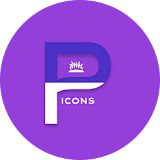 OJ Purple - Round Icon Pack icon
