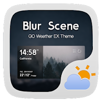 Blur Scene GO Weather Widget
