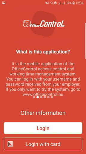 OfficeControl Screen 3