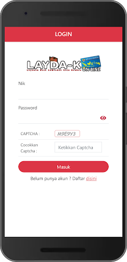 Android application LAYDA-K screenshort
