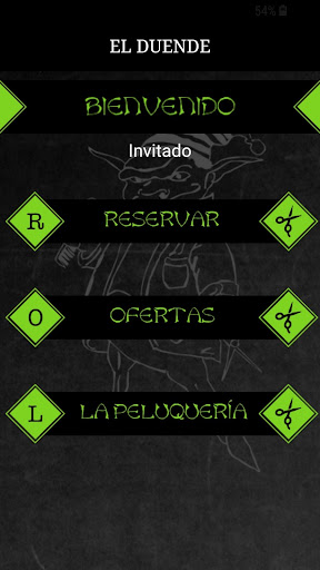 Android application El Duende Peluquero screenshort