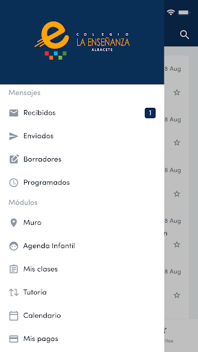 Android application La Enseñanza Albacete screenshort