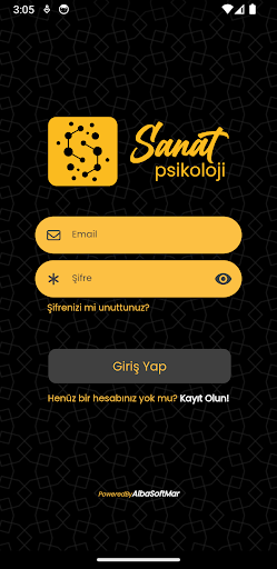 Android application Sanat Psikoloji screenshort