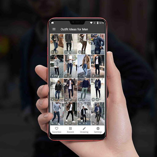 Android application Latest Men Outfit Ideas screenshort
