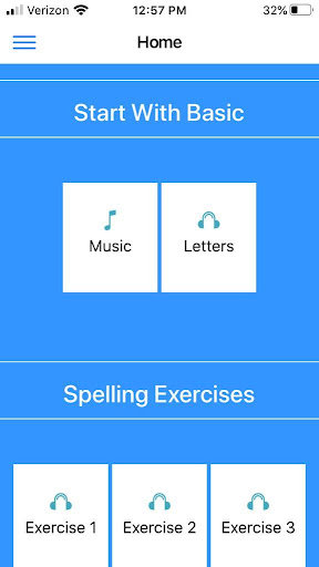 Android application CDSM - Cintron Dyslexia Music screenshort