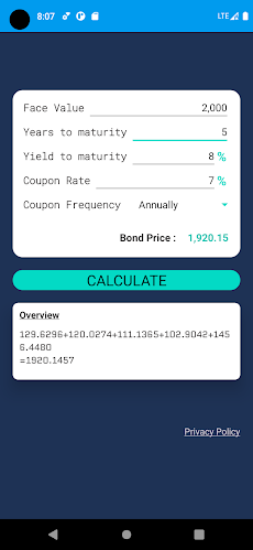 BondCalc-BondPrice Calculatorのおすすめ画像4
