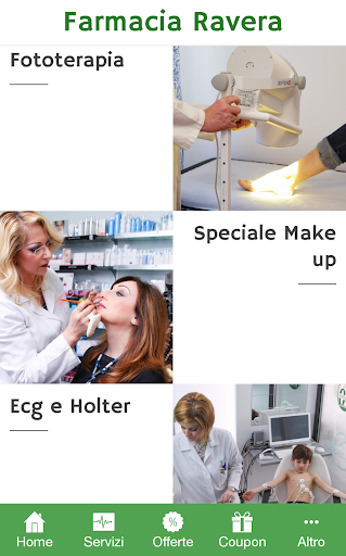 Android application Farmacia Ravera screenshort