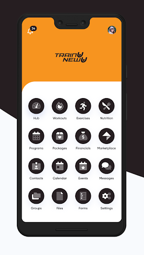 Android application Train U New U screenshort