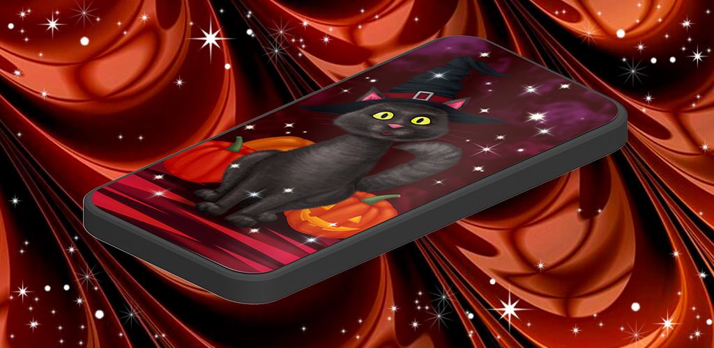 Halloween Black Cat Wallpaper - Latest version for Android - Download APK