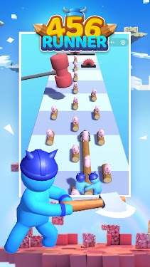 #3. 456 Squid Runner 3D (Android) By: TalentGame