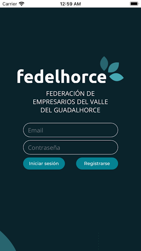 Android application FedelApp screenshort