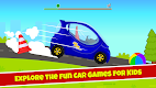 screenshot of Tizi Town Car Racing for Kids