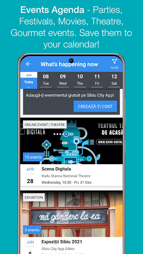 Sibiu City App Screen 3