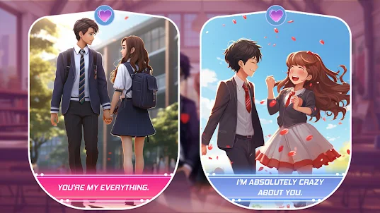 Love Life: School Anime Games