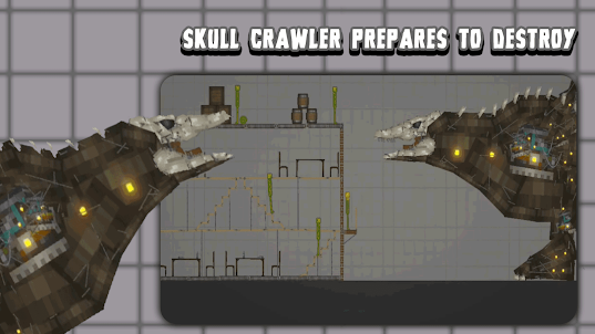 Skull crawler for Melon Play