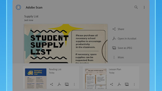 Adobe Scan: PDF Scanner, OCR Gallery 9
