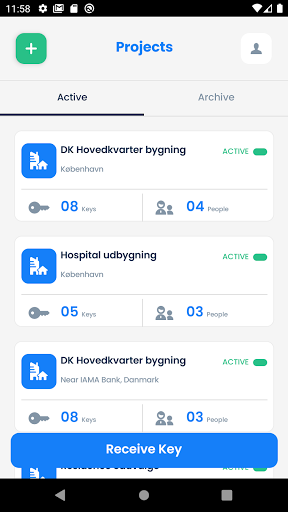 Android application KeyBox screenshort