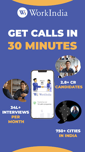 Android application WorkIndia Recruiter App screenshort