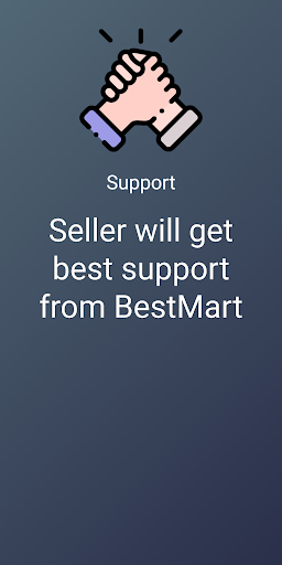 Android application BestMART Seller for Business screenshort