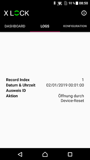 Lock NFC Tool Screen 2