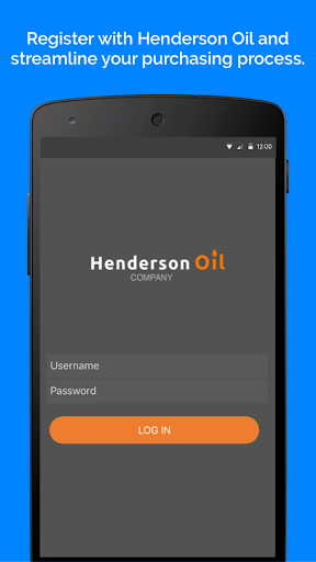Android application Henderson Oil screenshort