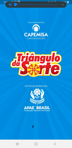 Android application Triângulo da Sorte App screenshort
