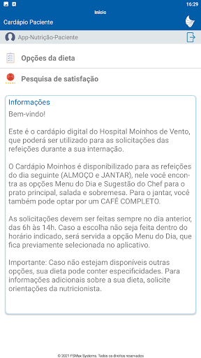 Cardápio Moinhos Screen 2