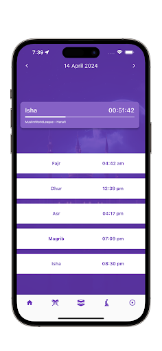 Muslim Portal Screen 3
