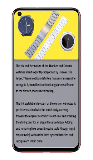 Huawei watch Gt 3 Pro Guide Screen 2