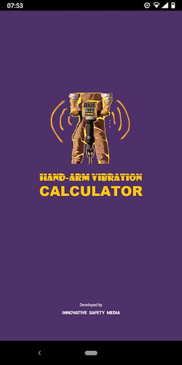 Android application Hand-Arm Vibration Calculator screenshort