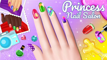 Nail Salon Game Girls Nail art - Screenshot Image