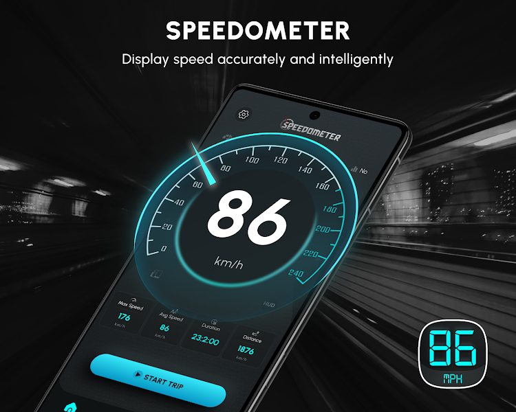 GPS Speedometer: Speed Tracker - New - (Android)