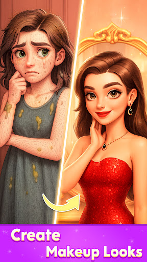 Merge Makeup: Fashion Story screenshot 0