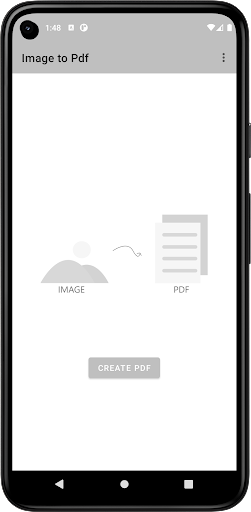 Android application Image to Pdf Converter Offline screenshort