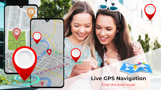GPS Navigation: Live Earth Map Screen 2