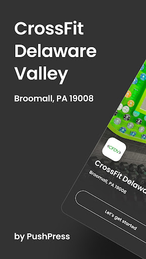 Android application CrossFit Delaware Valley screenshort