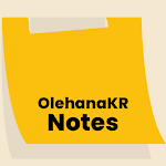 Cover Image of ダウンロード OlehanaKR Notes  APK