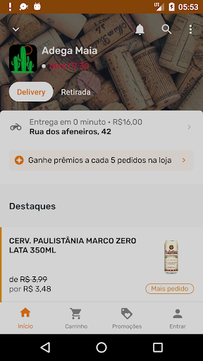 Adega Maia Screen 2