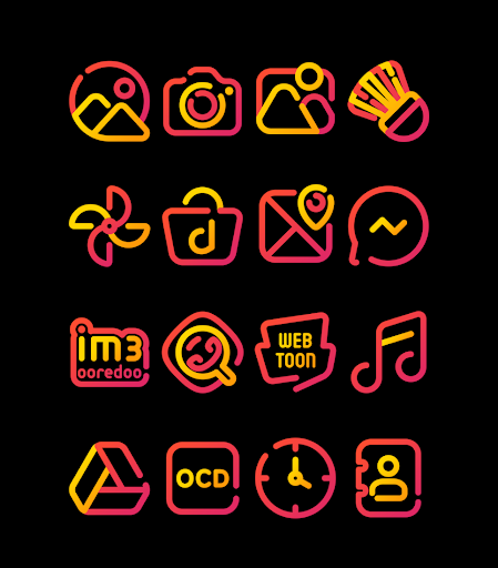 Screenshot of Red Carpet - Lines Icon Pack