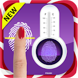 Finger body temperature prank icon